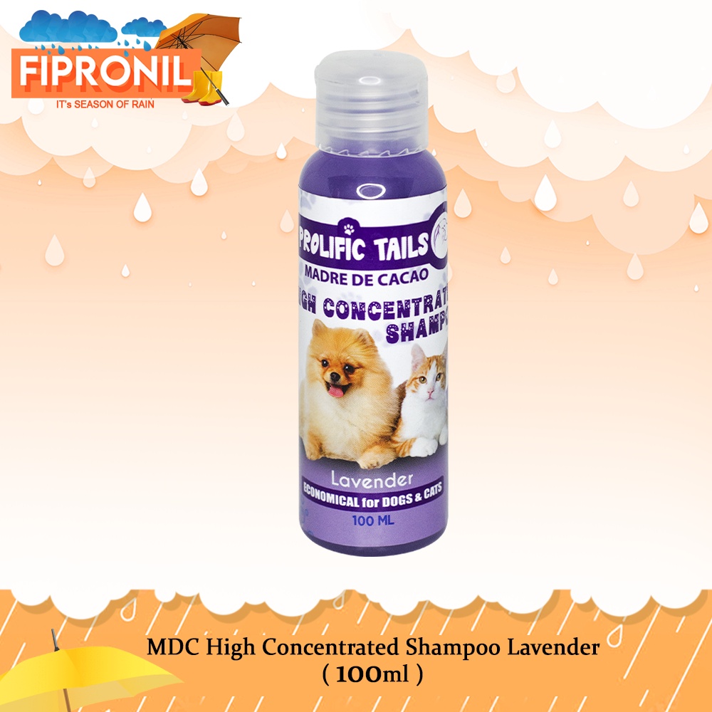 FIPROProlific Tails Madre De Cacao Shampoo Lavender Scent 100mL Anti