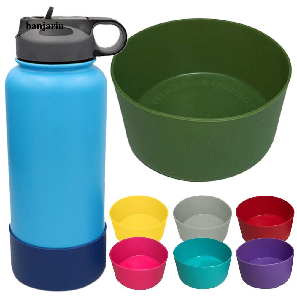 Lightweight Antislip Water Bottle Drinks Cup Silicone Boots Sleeves