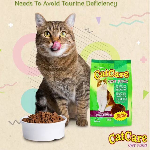 CatCare Cat Food DRY 1KG Cat Care Vitality (ORIGINAL PACK) Shopee