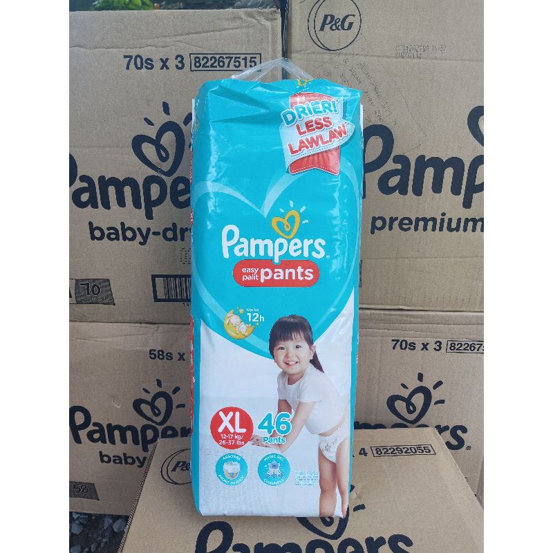 Pampers Baby Dry Pants XL 46 pcs Shopee Philippines