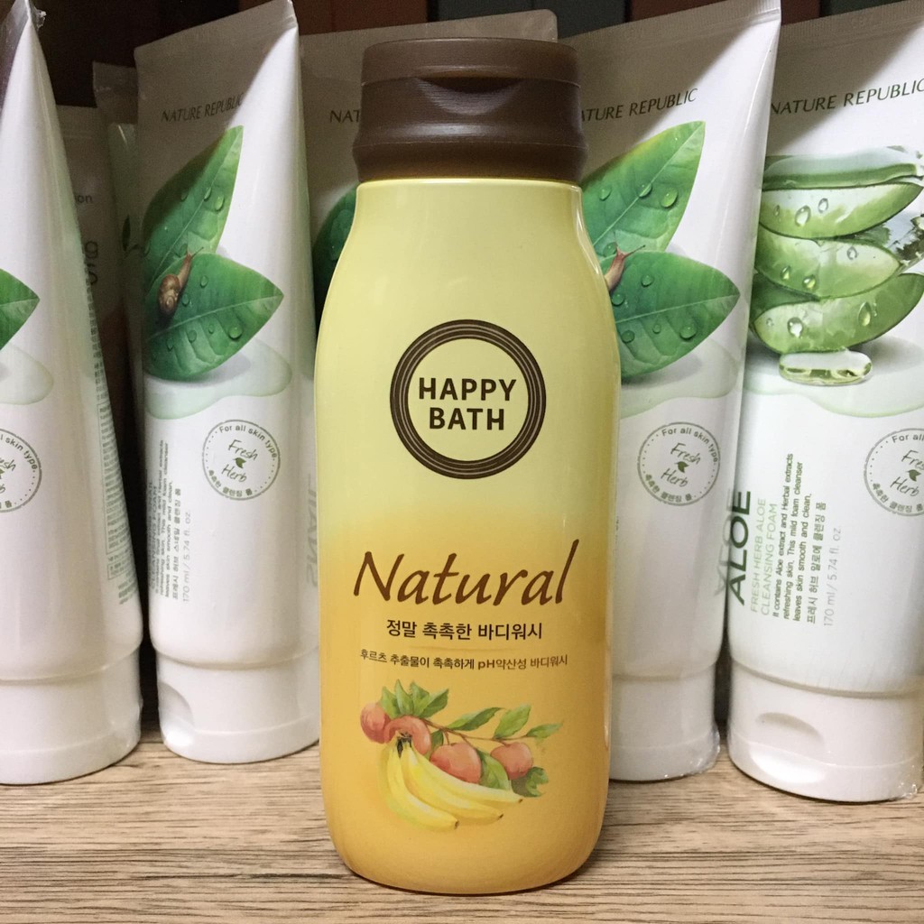 HAPPY BATH Natural Body Wash 200g Shopee Philippines