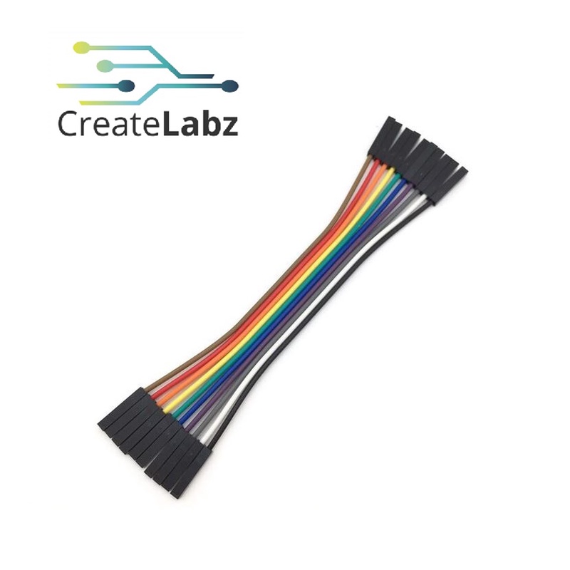 Male To Female Jumper Wires 10cm/20cm/30cm 40 Pin In Pakistan