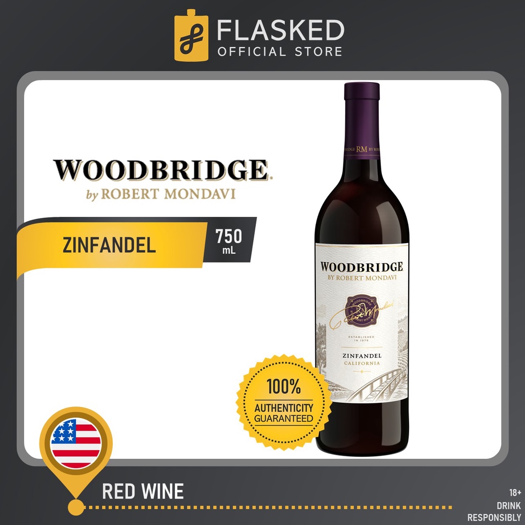 Woodbridge by Robert Mondavi Zinfandel 750mL Shopee Philippines