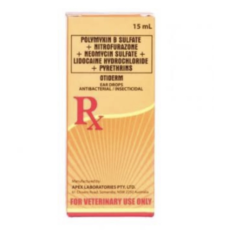Otiderm ear drops 15ml Shopee Philippines