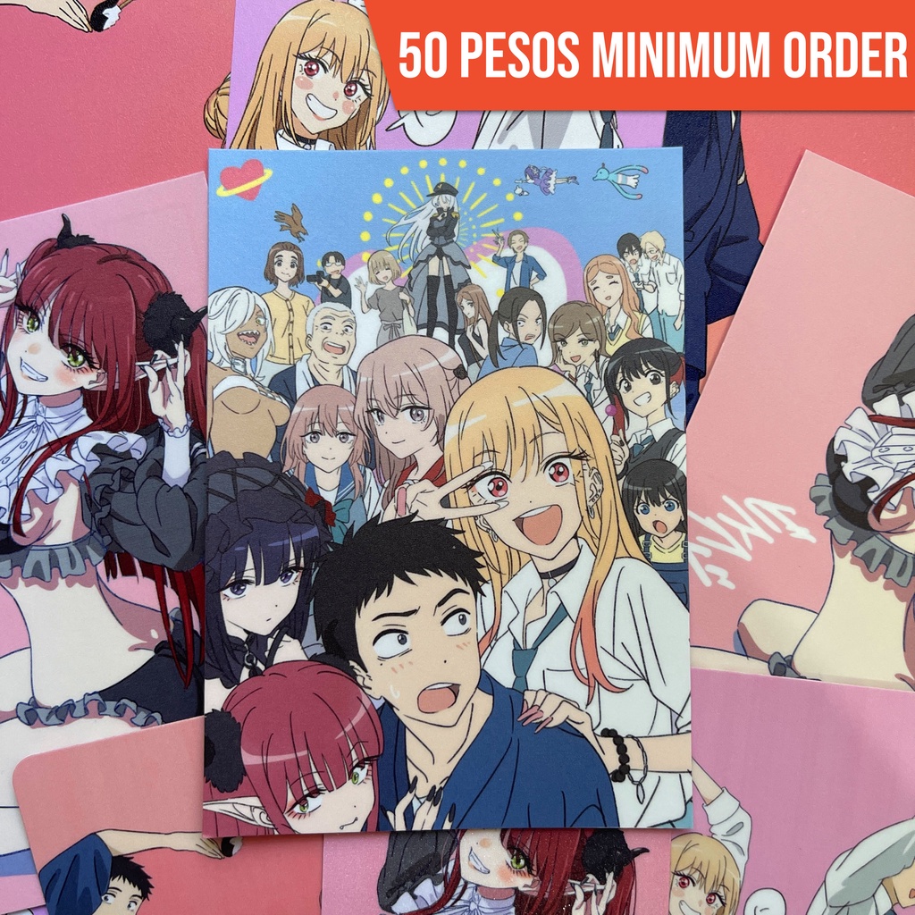 My Dress Up Darling Anime Themed Merch (Photocards, Art Prints