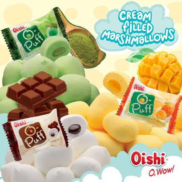 Oishi Opuff marshmallow Shopee Philippines