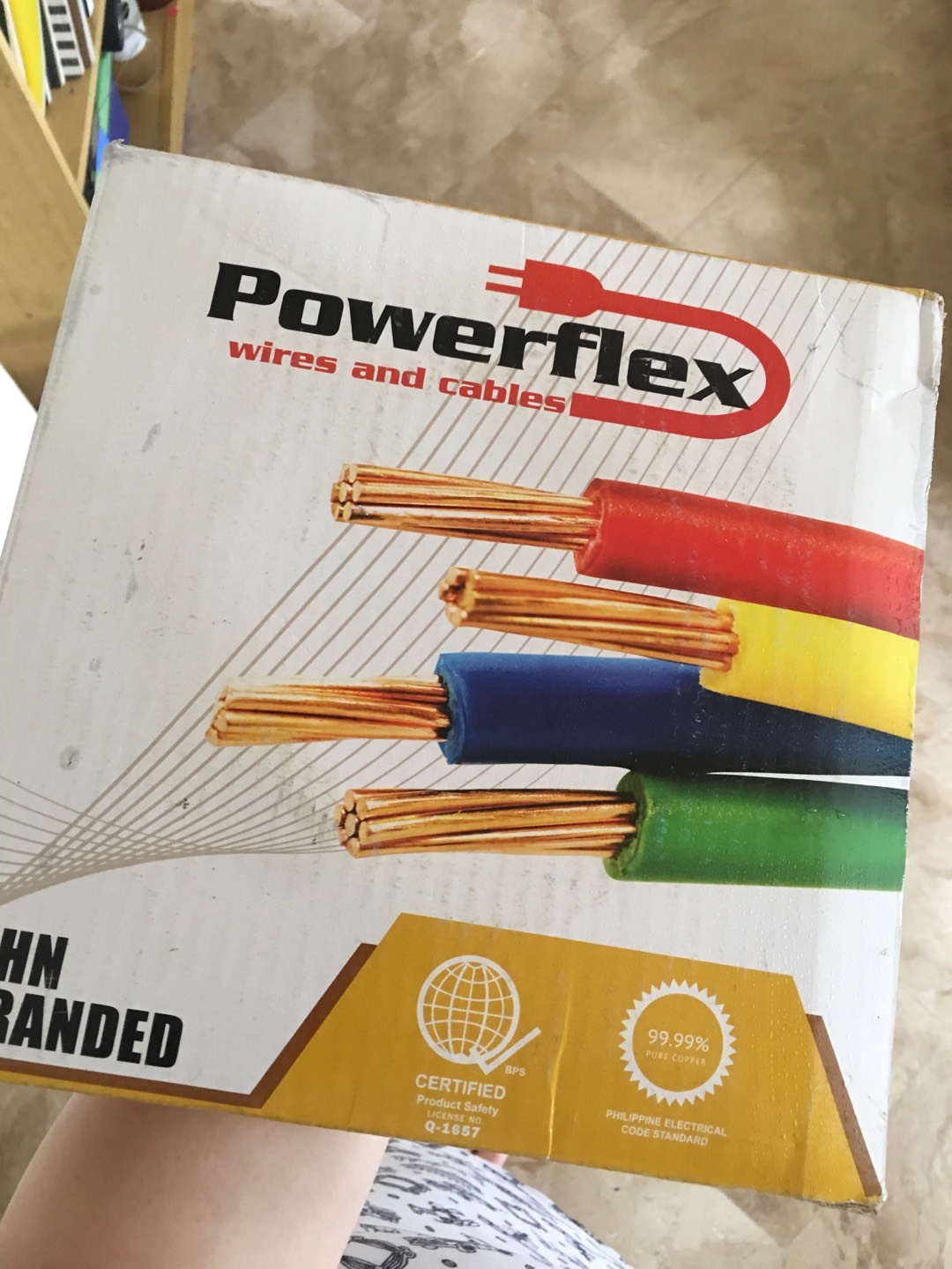 Powerflex THHN Stranded Wire 1 Box 12/7 (3.5mm2) Shopee Philippines