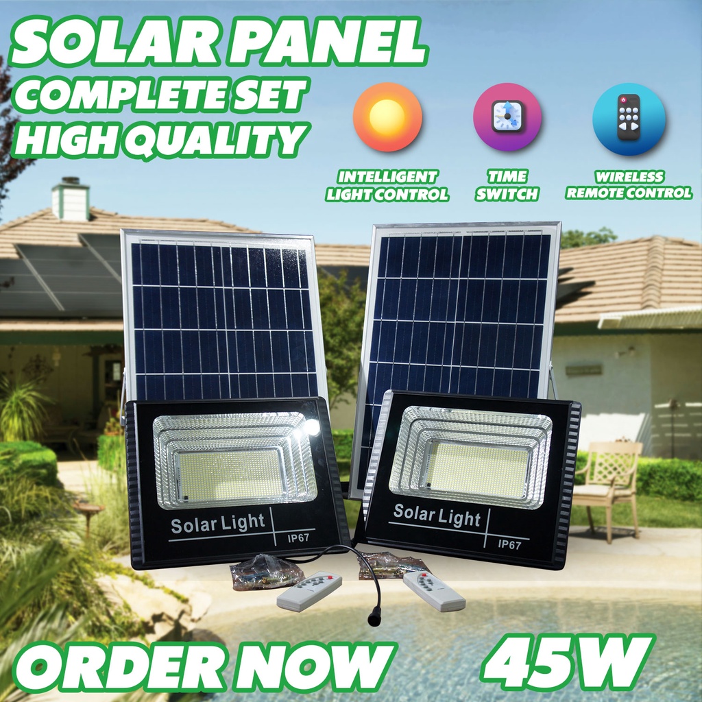 High Quality Solar Panels 45Watts for Easy to install and ready to use