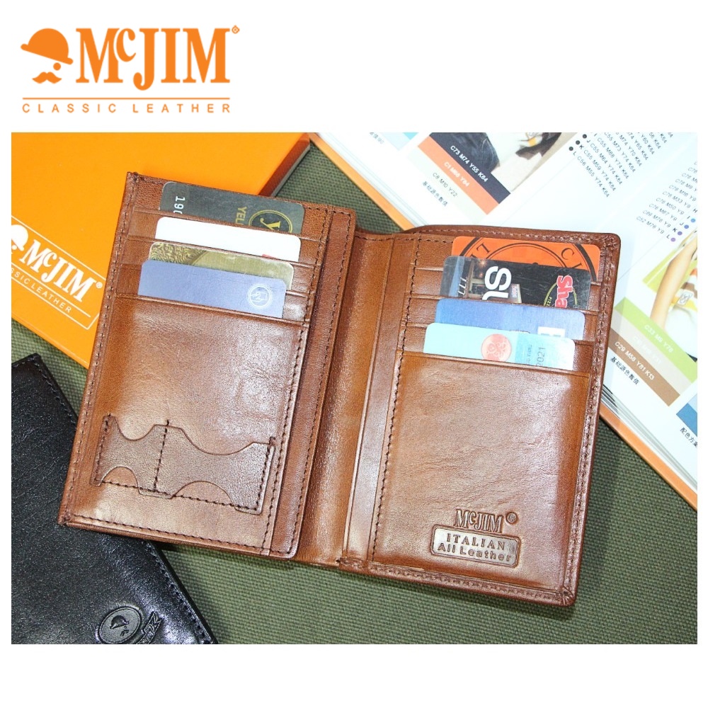 McJIM Solid Toned Trifold Wallet Shopee Philippines
