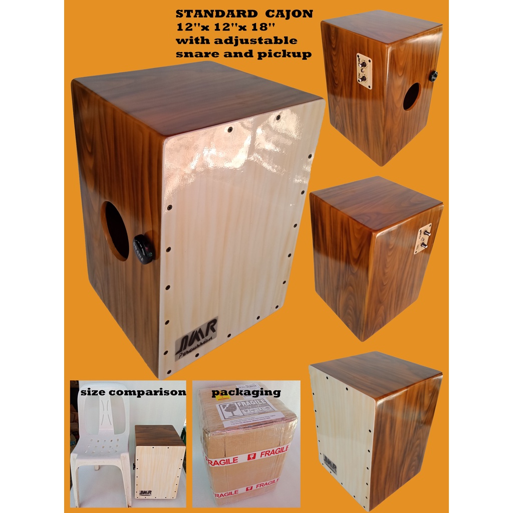 cajon/beatbox with adjustable snare and pickup Shopee Philippines