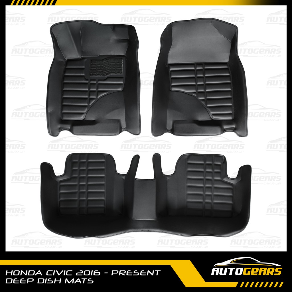 Honda Civic (2016 2021) Deep Dish Mats / Matting Shopee Philippines