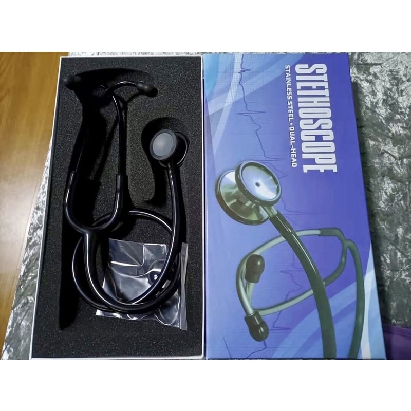 Original Premium Deluxe Dual Head with Amplifier Cardiology Stethoscope