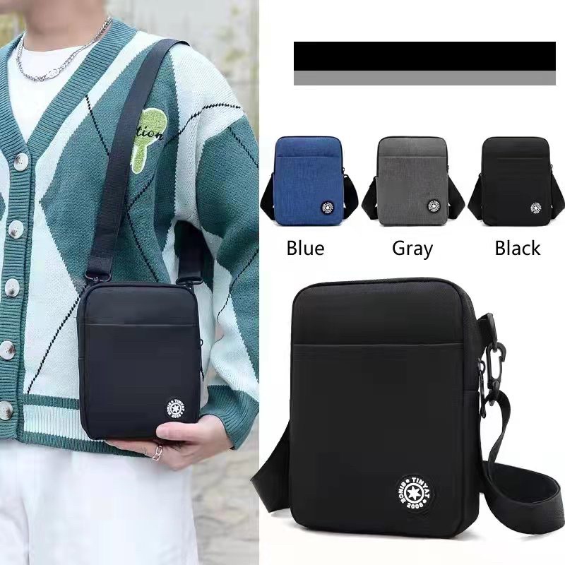 Men's bag new fashion youth messenger bag trend urban waterproof men's