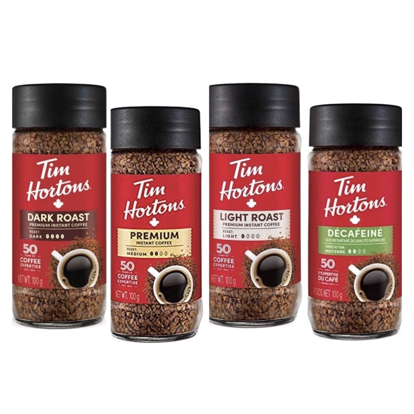 Tim Hortons Premium Instant Coffee, 100g, BB2023 Canada Shopee Philippines
