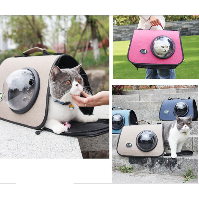 New Model Dog And Cat Transport Bag (With Real Picture) Shopee