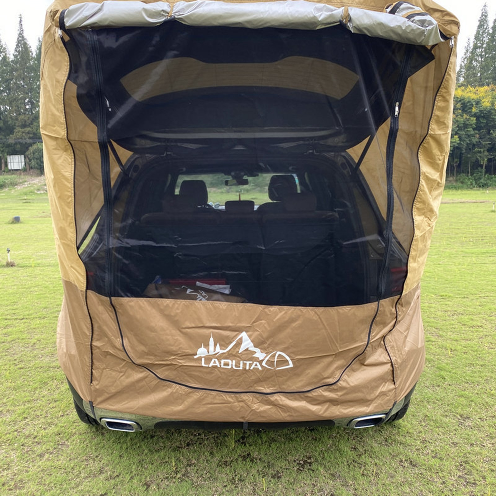 Truck Tent Sun Shelter SUV Tent Auto Canopy Portable Camper Trailer