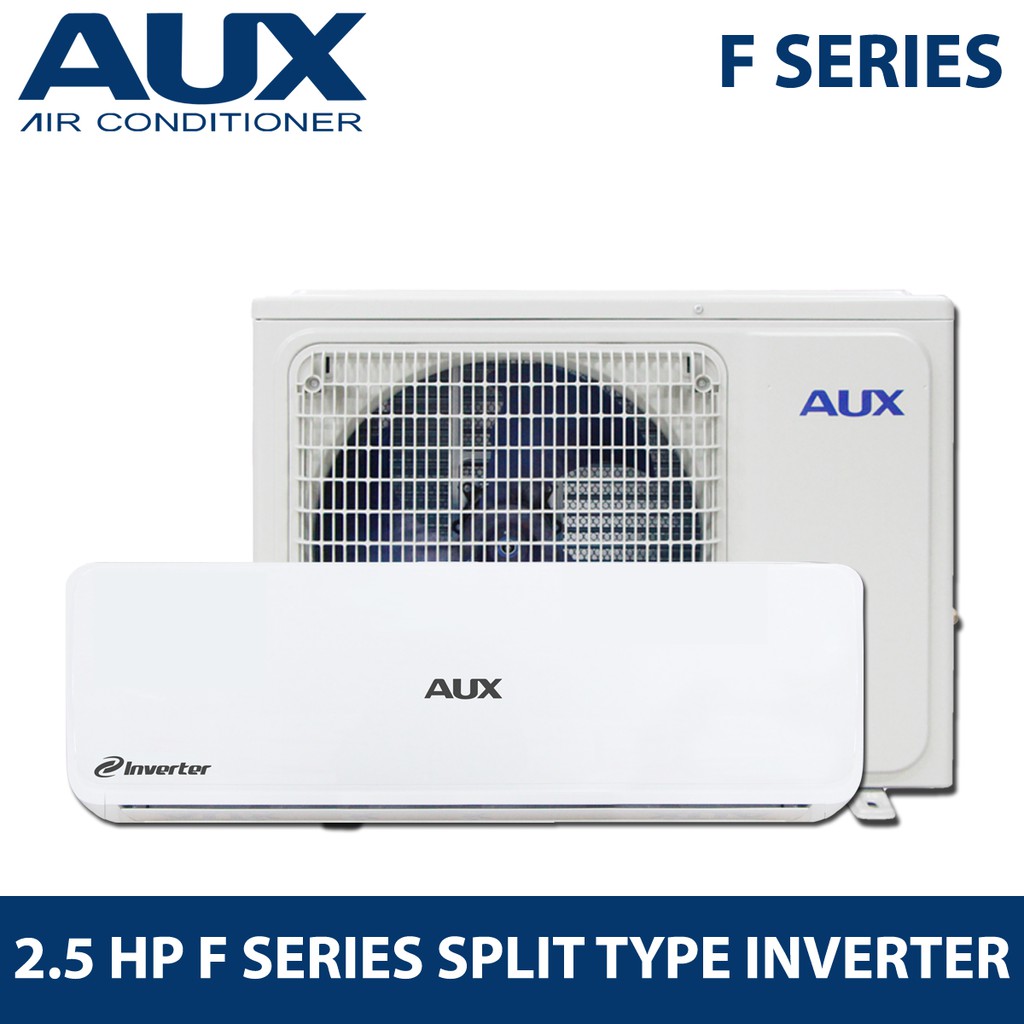 AUX Aircon 2.5 HP F Series Split Type Inverter Shopee Philippines