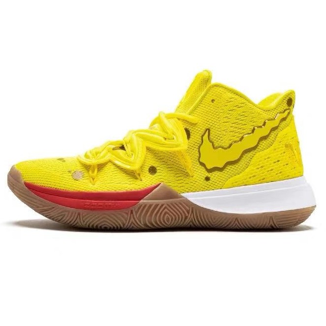 Nike Kyrie 5 SBSP Spongebob Collection Opti Yellow Size 7Y Basketball
