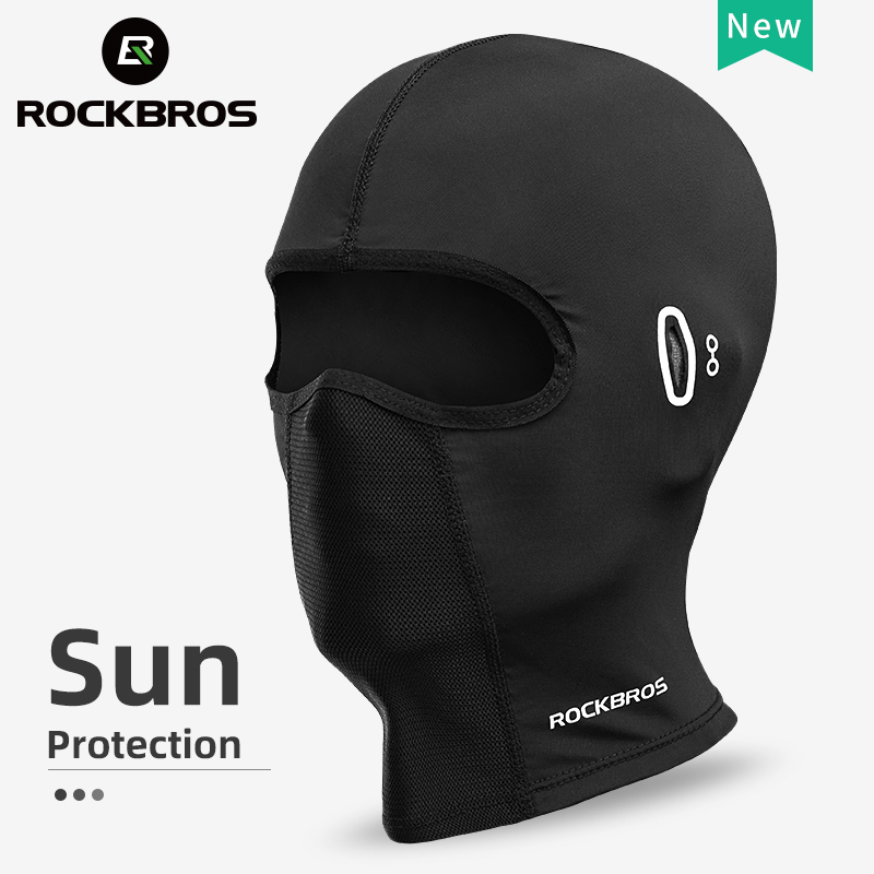 ROCKBROS Sun Protection Balaclava Cycling Face Mask Motorcycle Ice Silk