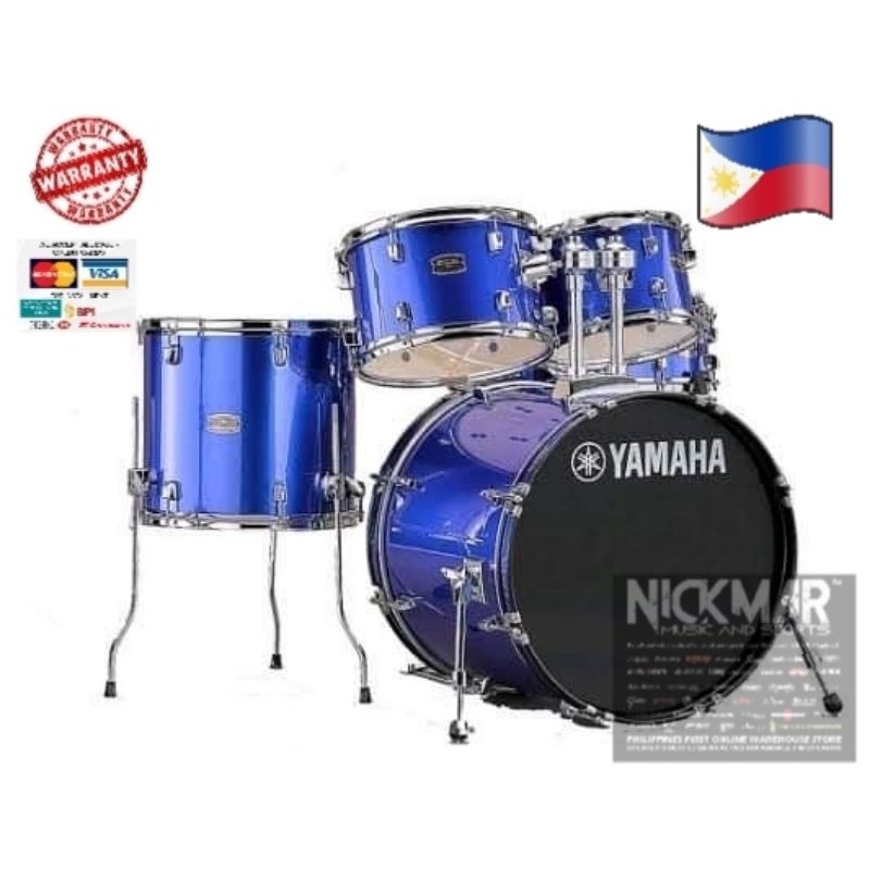 YAMAHA RYDEEN 5PC DRUM SET Shopee Philippines