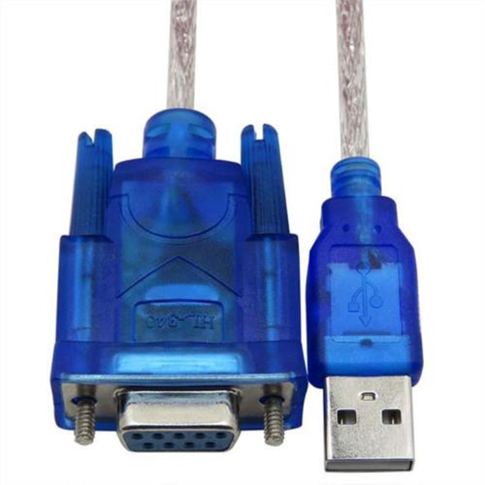 USB 2.0 to Serial RS232 Female 9 Pin Adapter Converter Cable Shopee