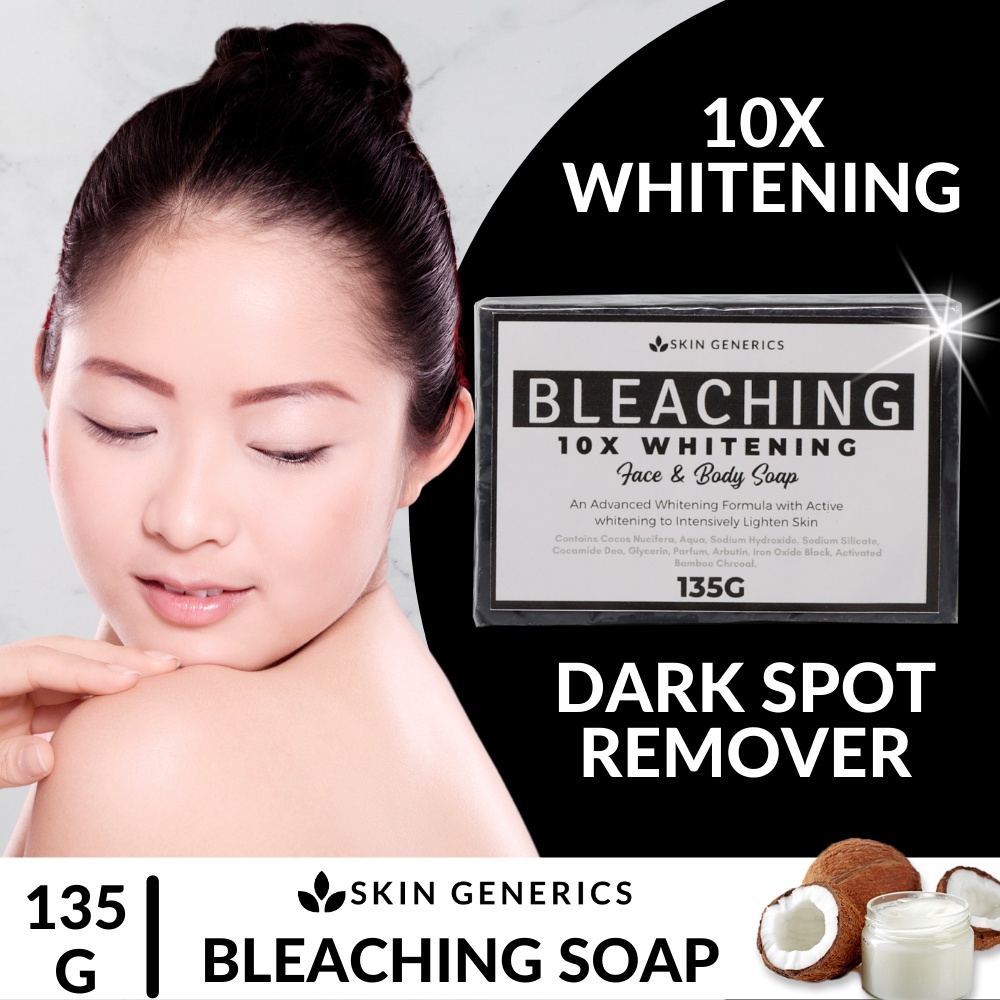 [ 10X WHITENING ] SkinGenerics 10X Bleaching Soap Whitening Skin
