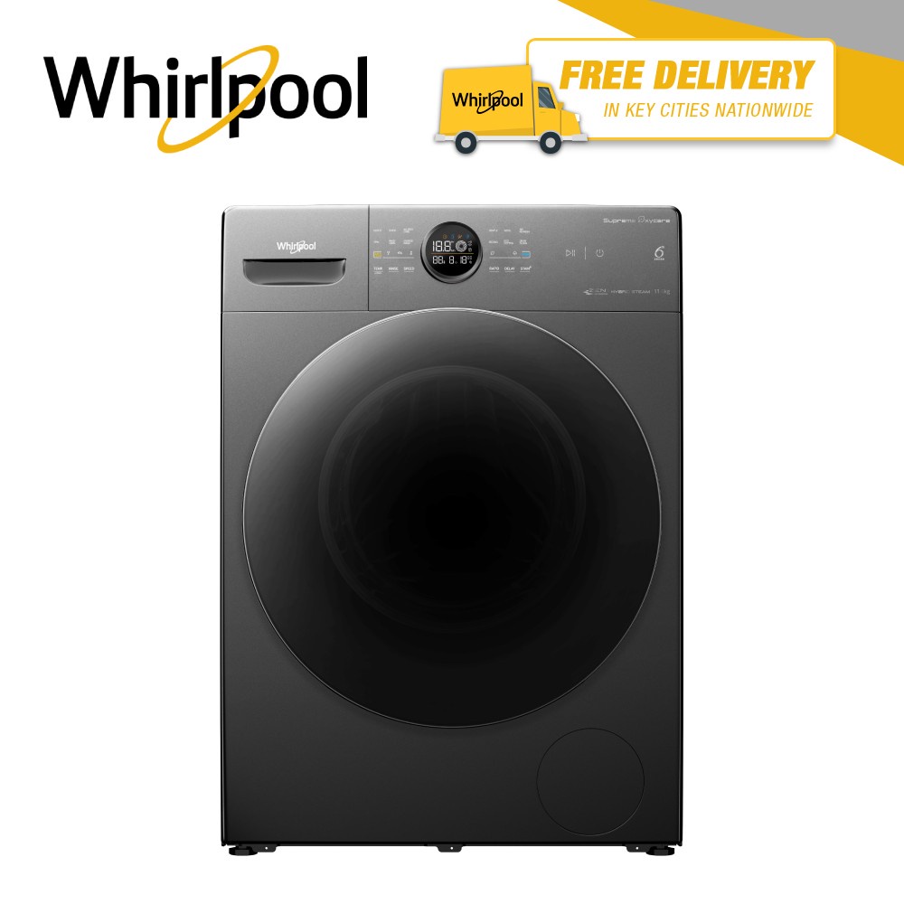 Whirlpool 11 kg Inverter Front Load Washer FWMD11003BG (Grey) Shopee