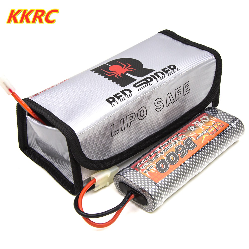 LiPo Battery Safety Bag Fireproof Explosionproof Safe Guard Charge Sack Fire Resistant Shopee