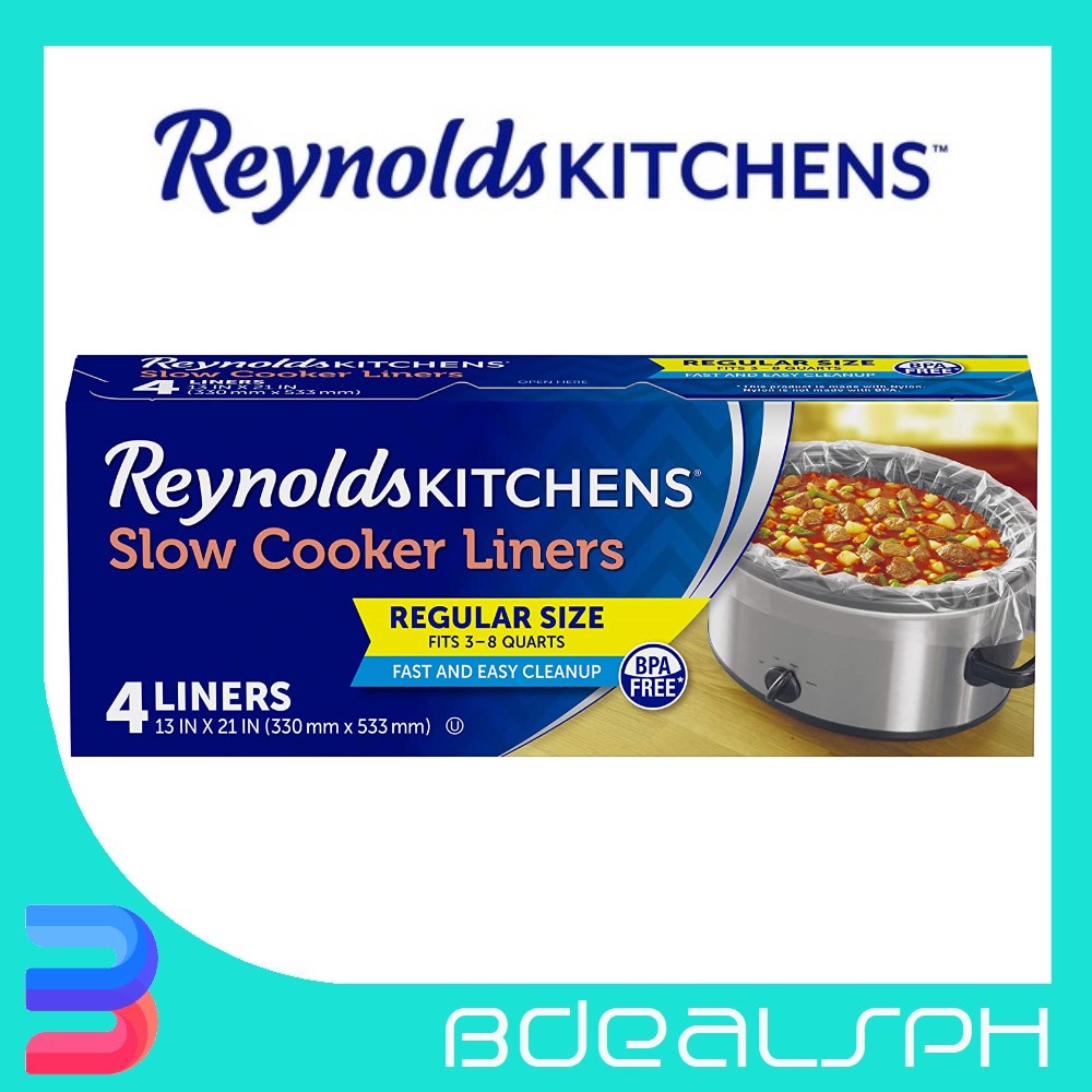 Reynolds Kitchens 4 Slow Cooker Liners Shopee Philippines