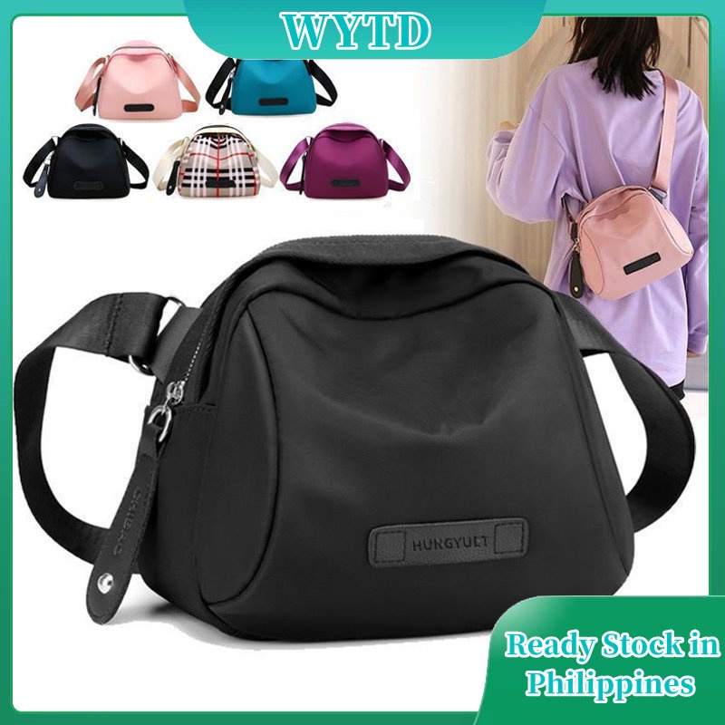 WYTD Women's Bags Sling Bags Nylon Small Shoulder Bag Lady Fashion Lady