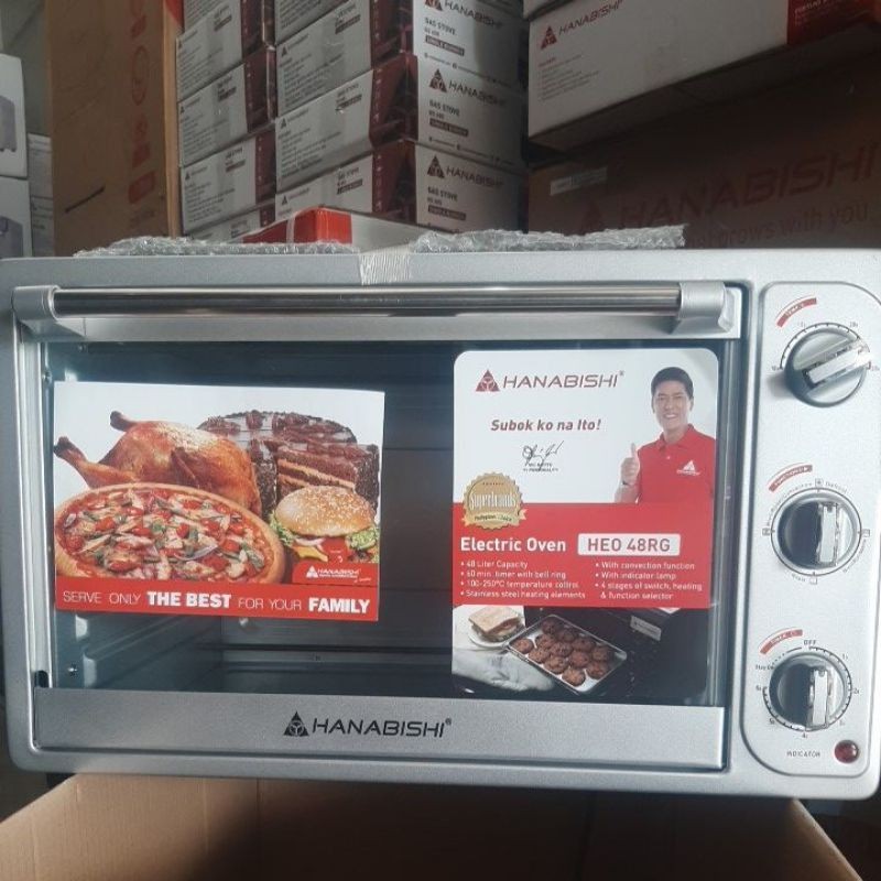 48L.HANABISHI CONVECTION OVEN HEO48RG Shopee Philippines