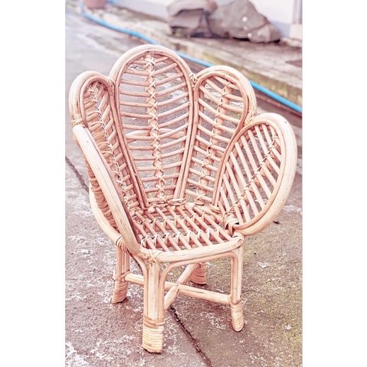 Valentina Rattan Flower Chair (Kiddie Size) Shopee Philippines