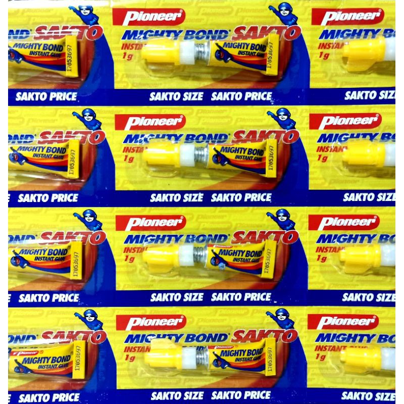 Mighty Bond Sakto 1g Super Glue Instant Glue Shopee Philippines