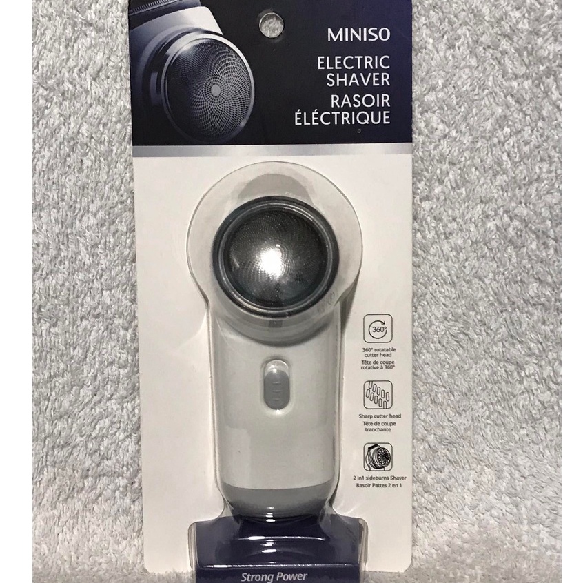MINISO ELECTRIC SHAVER RASOIR Shopee Philippines