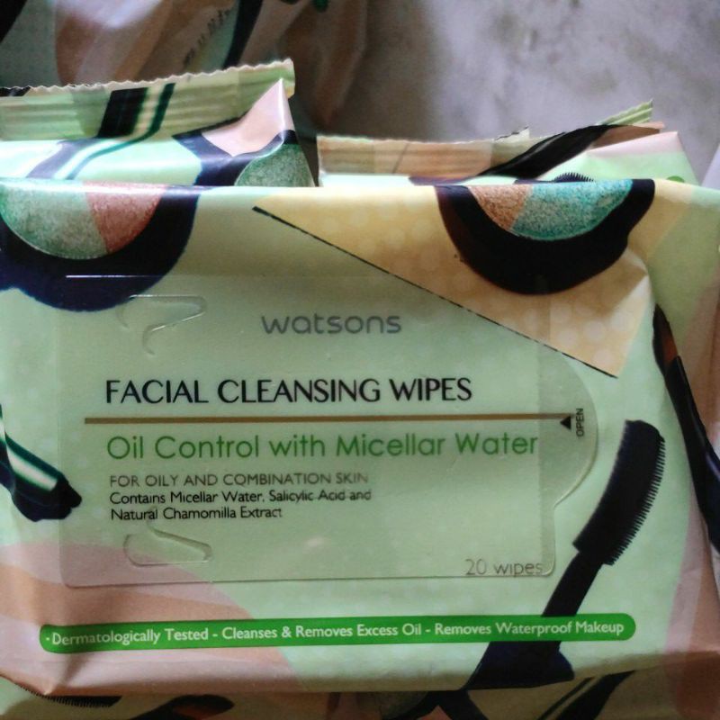 WATSONS, Moisturising Facial Cleansing Wipes 20S Watsons Malaysia