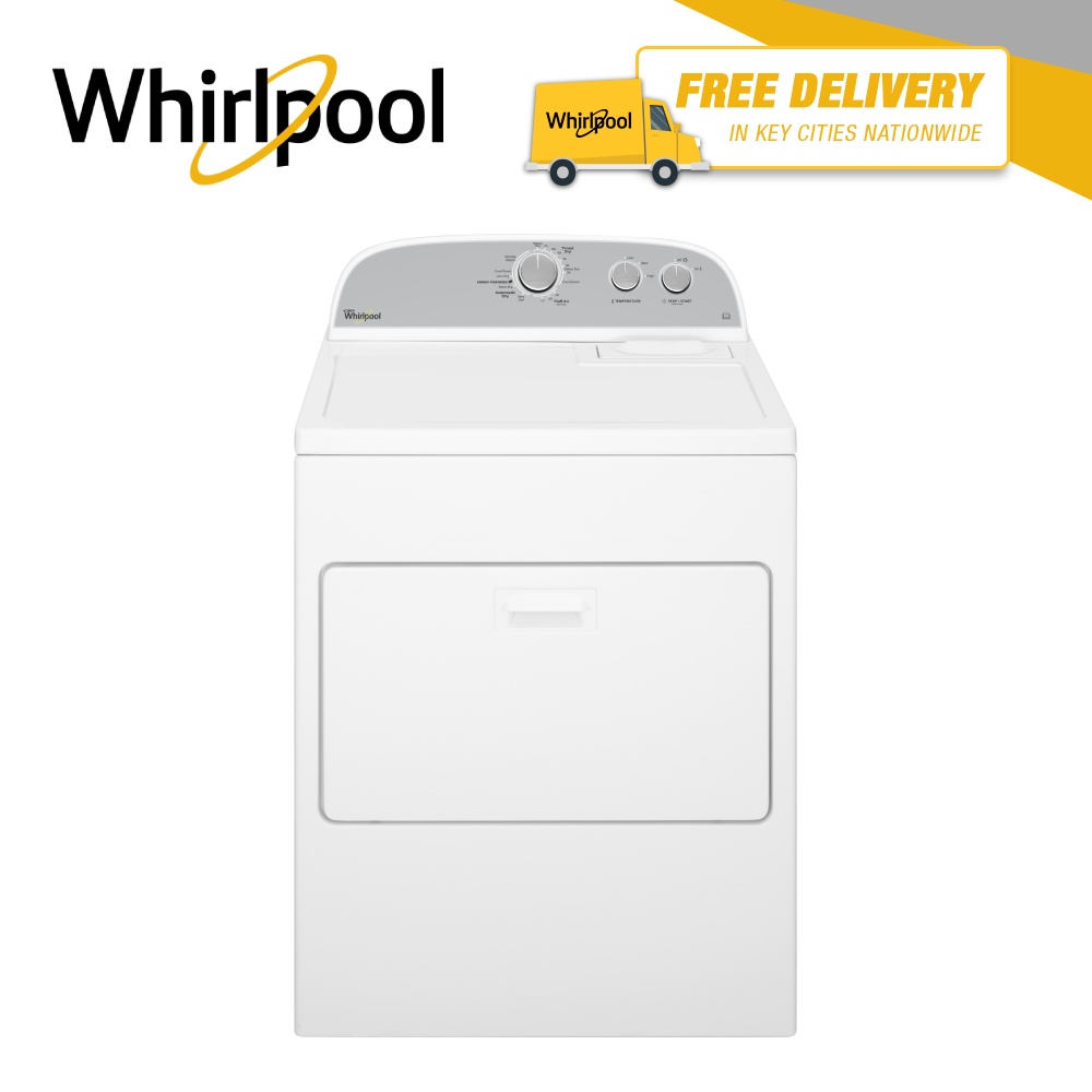 Whirlpool 15 kg Heavy Duty US Front Load Electric Dryer 4KWED4815FW