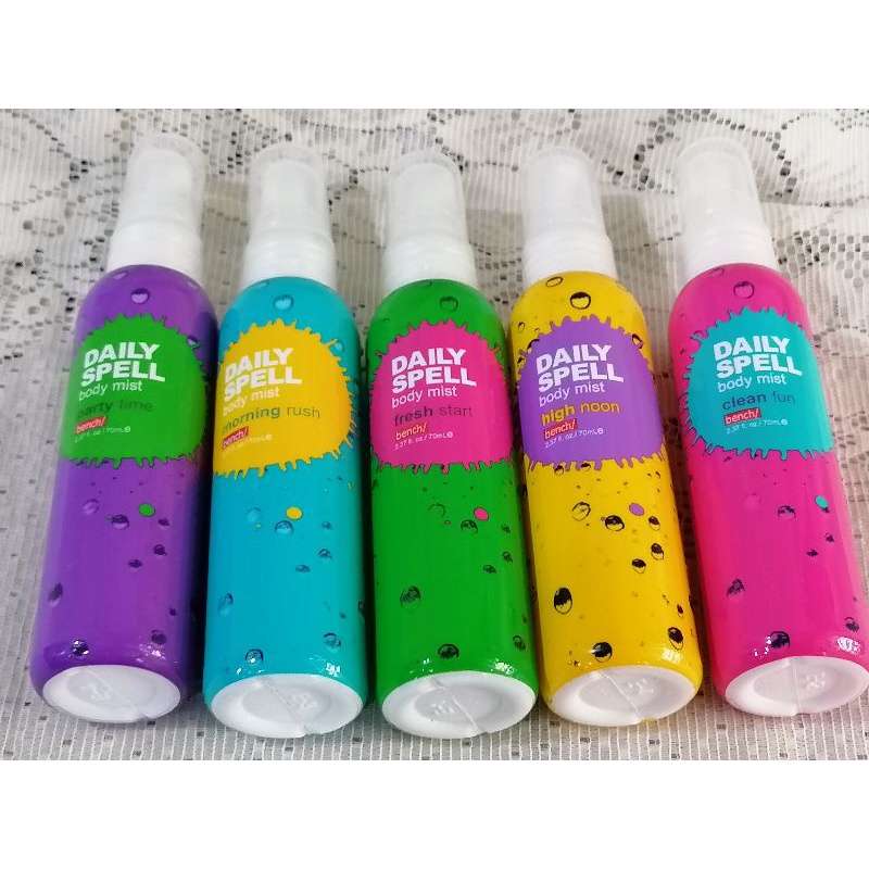 bench daily spell body mist 75ml Shopee Philippines