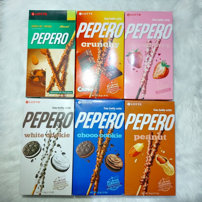 Korean Lotte Pepero 47g Shopee Philippines