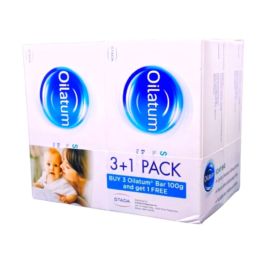 BUY3FREE1! ECZEMA DRY SENSITIVE SKIN GENTLE Oilatum Baby Bar Cleanser