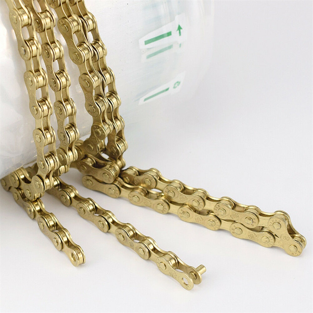 Bicycle Chain 8 Speed Mountain Road Bike Chains fit Shimano IG51 Gold