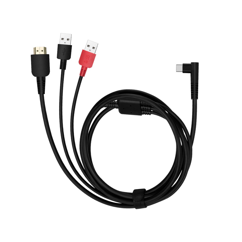 HUION 3In1 Cable CB05A Compatible With Kamvas 12, Kamvas 13, Kamvas