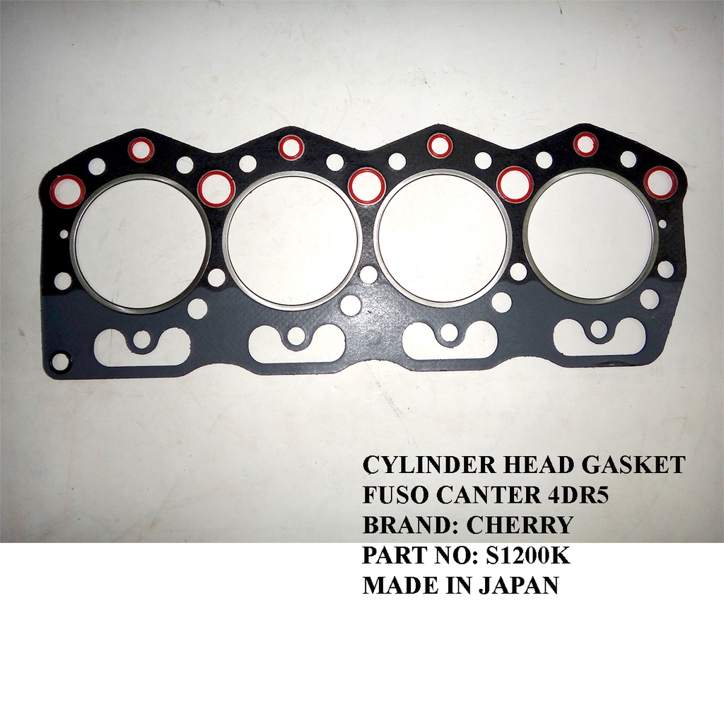 CYLINDER HEAD GASKET FUSO CANTER 4DR5, BRAND CHERRY, PART NO S1200K