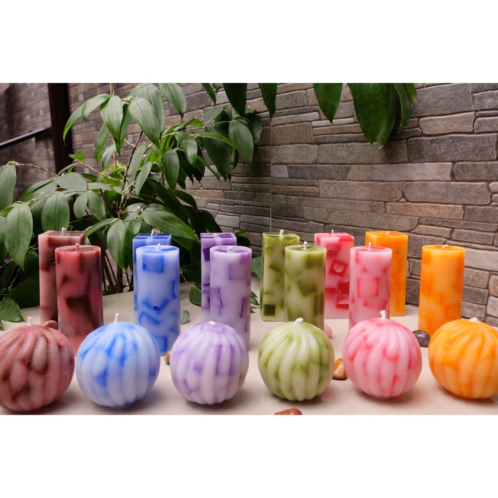 Chunks Decorative Scented Candles INDIVIDUAL CANDLES (Citronella