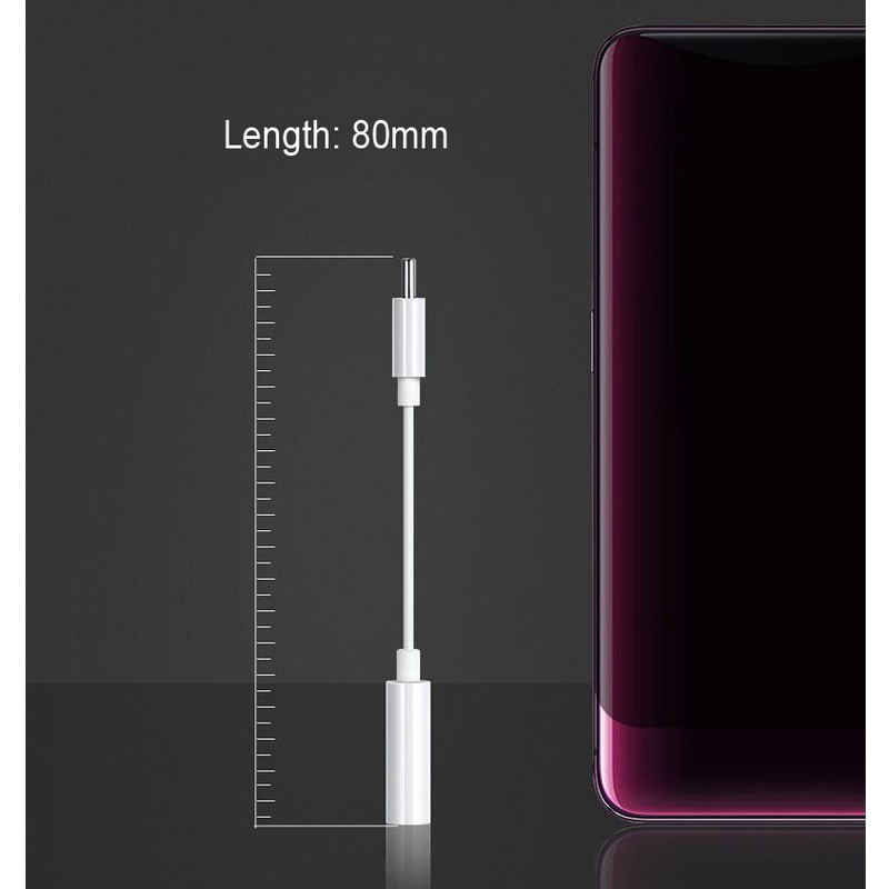 Audio Jack Lightning to DC 3.5mm Listening Music Charging Converter For