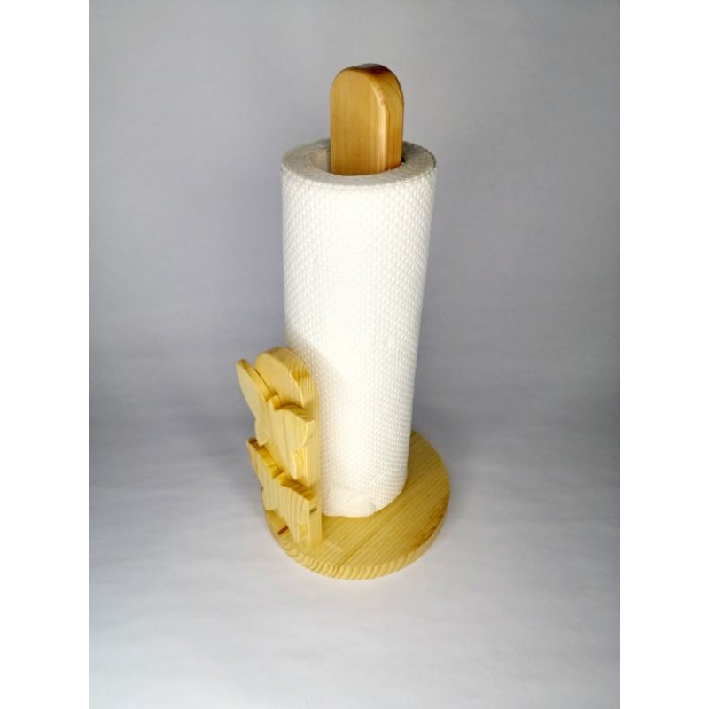 Wooden tissue holder kitchen roll paper holder stand Shopee Philippines