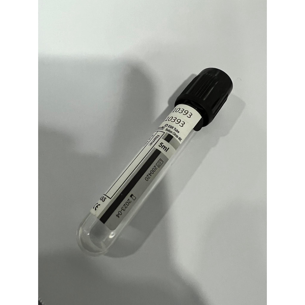 VACUTAINER/EVACUATED TUBES BLACK TOP 5ML PER PIECE Shopee Philippines