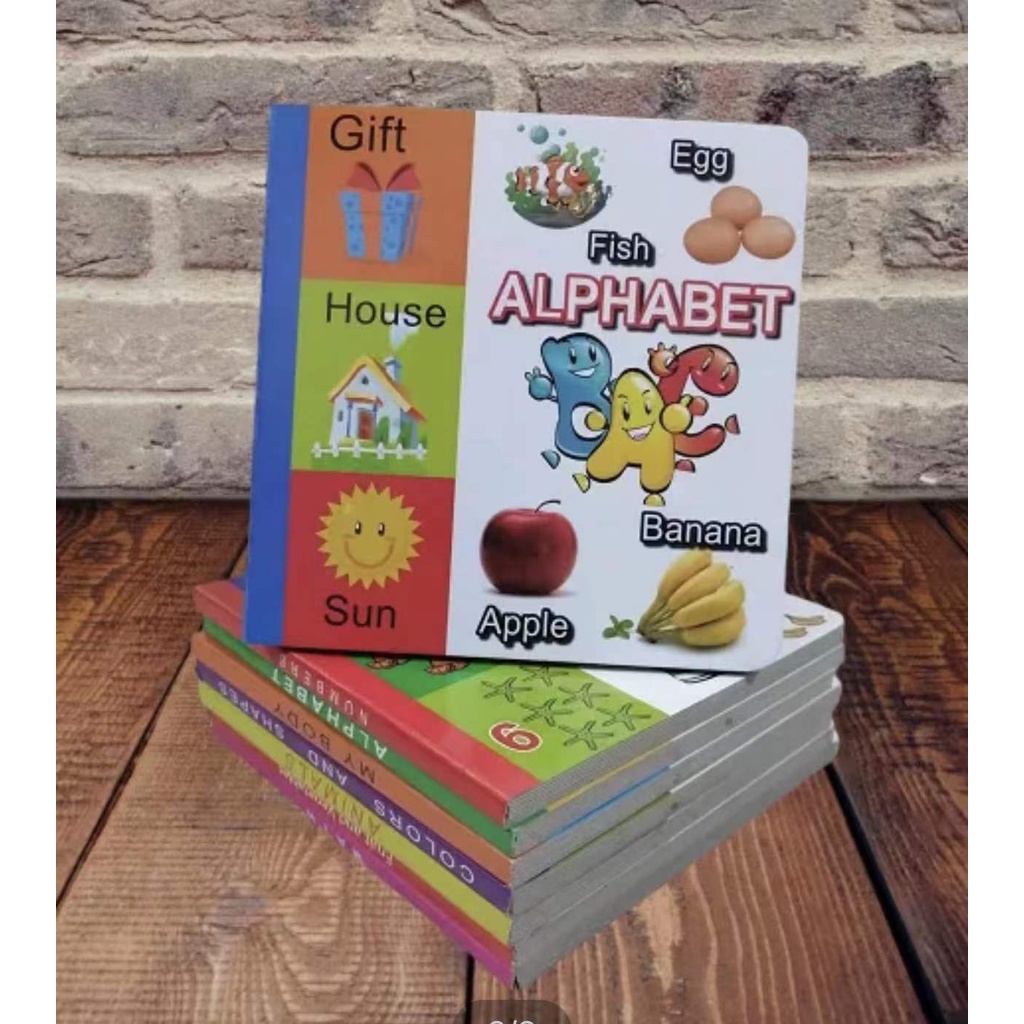 Cozy Kids Educational Board book Hardbound Baby Early Education Books