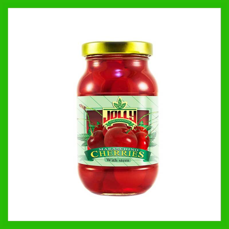 Jolly Maraschino Cherries with Stem 226g Shopee Philippines
