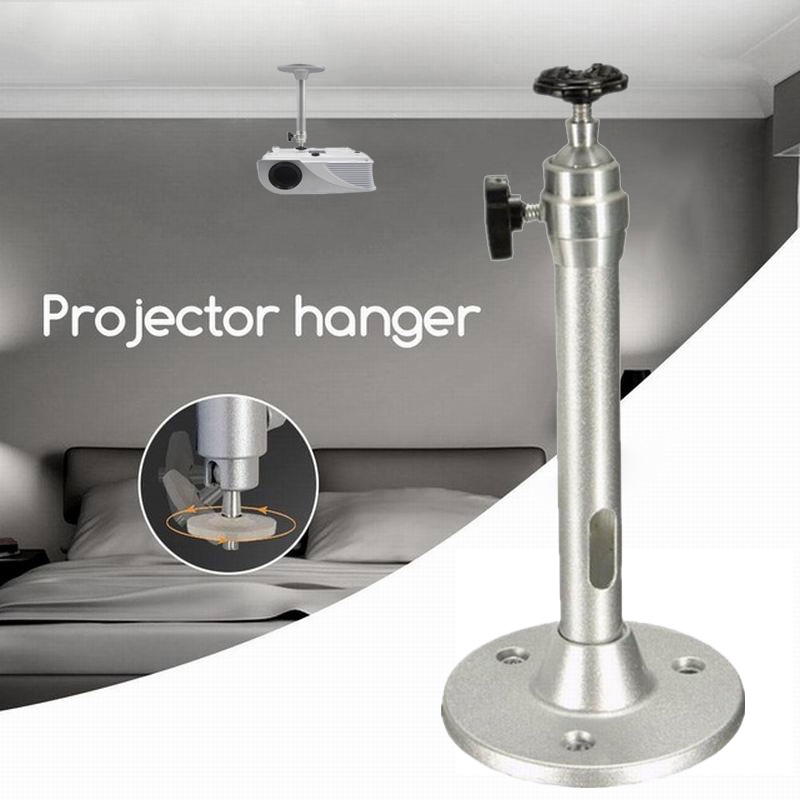 Mini Universal Lcd Dlp Ceiling Mount Aluminum Alloy Adjustable I Shape