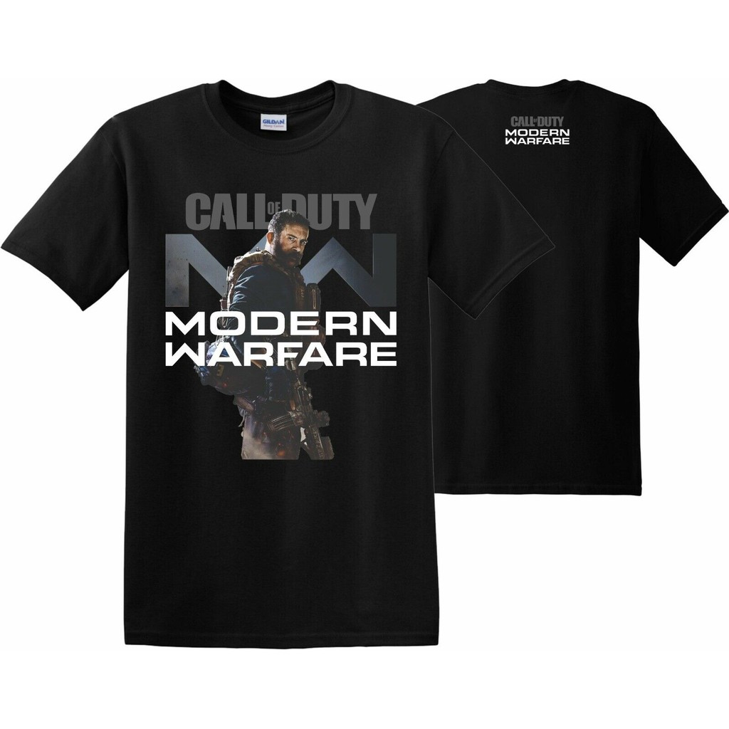 Ready Stock Call Of Duty Modern Warfare 100 Cotton Sport Mens TShirts Call Of Duty Mw3 On